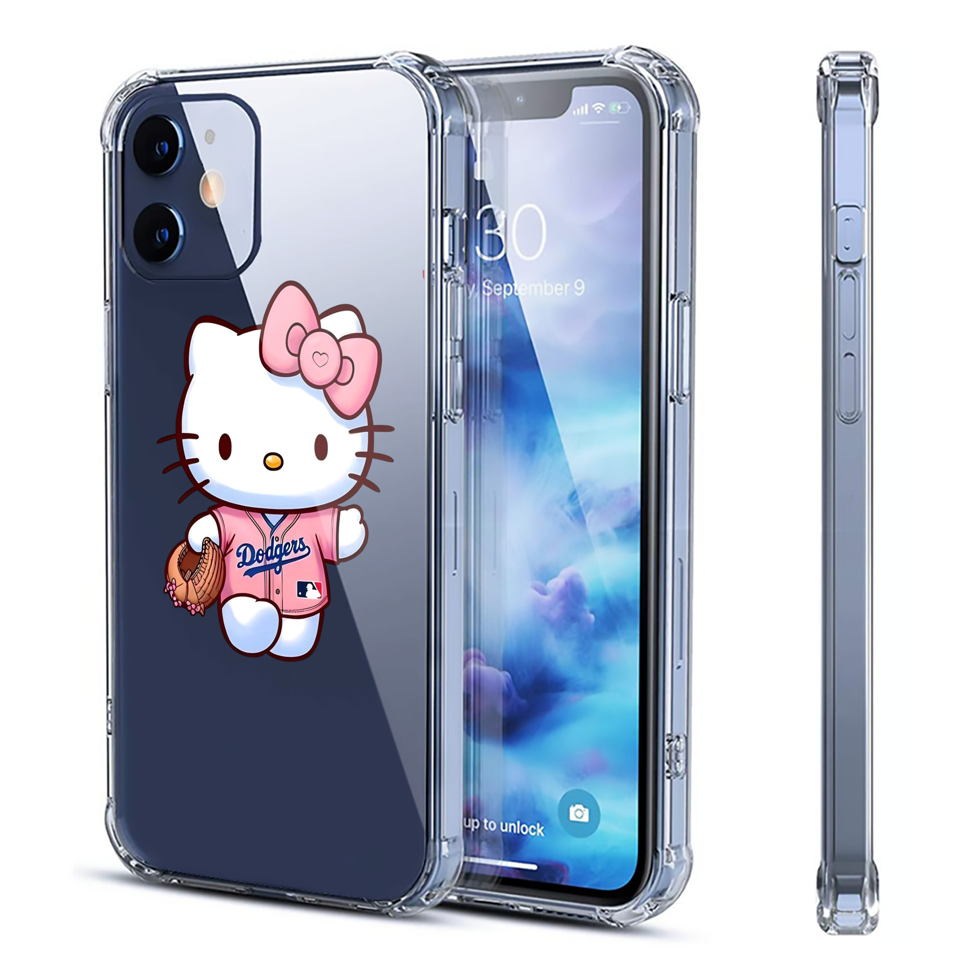  Clear IPhone 12 Case – Soft TPU With UV Print – Enhanced Drop Protection, Precise Fit, Anti-Fingerprint, Customizable Design, Scratch-Resistant, Yellow-Resistant